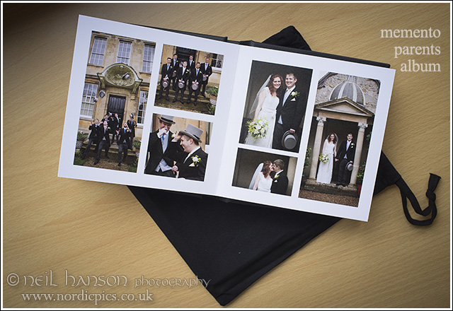 Parents Albums from grace & stephens wedding at st johns college oxford